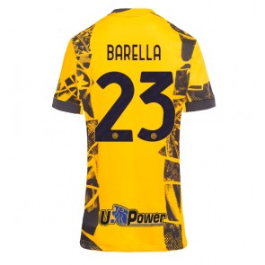 Inter Milan Nicolo Barella #23 Dámské Alternativní Dres 2024-25 Krátký Rukáv